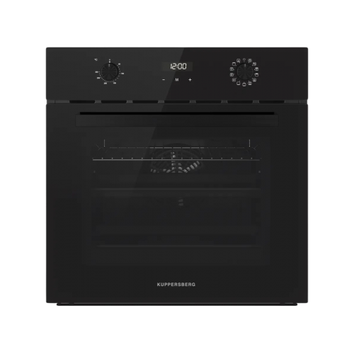 Духовой шкаф Kuppersberg High-Tech 70 л с дисплеем, сенсорным управлением и таймером, черный