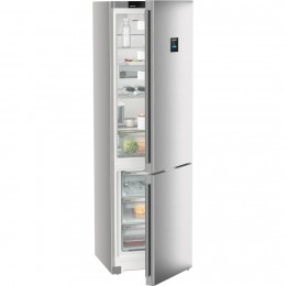 Холодильники LIEBHERR/ Plus, EasyFresh, МК NoFrost, 3 контейнера МК, в. 201,5 см, ш. 60 см, г. 67.5 см, класс ЭЭ A++, внутренние ручки, двери SteelFinish, дисплей на двери, IceMaker-Tank