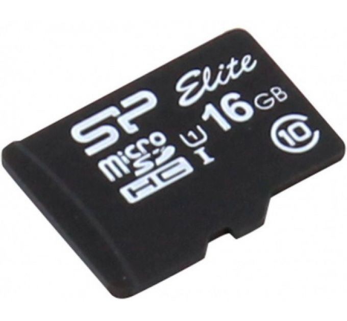 Флеш карта microSD 16GB Silicon Power Elite microSDHC Class 10 UHS-I