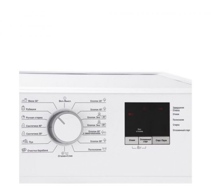 Стиральная машина Beko ELE 67511 ZSW кл.:A фронт. макс.:6кг белый
