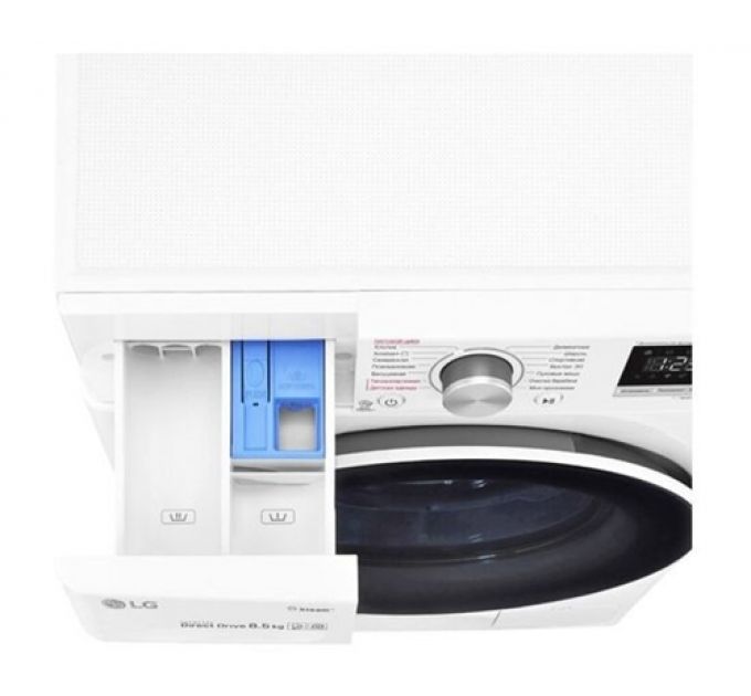 Стиральная машина LG F2V5GS0W, 8.5 кг,,белая
