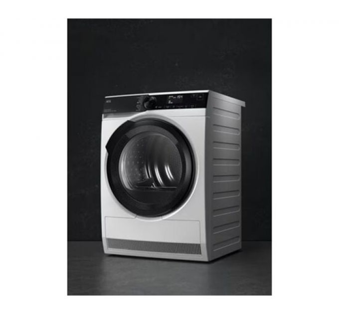 Сушильная машина AEG TR939I4CE белый с английской панелью управления