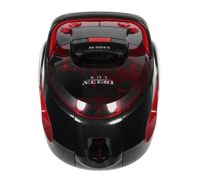 Пылесос Delta lux DL-0846 черный с красным
