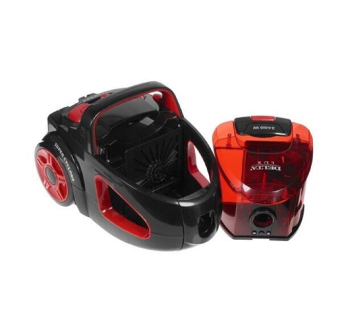 Пылесос Delta lux DL-0846 черный с красным
