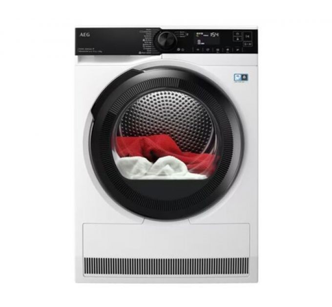 Сушильная машина AEG TR939I4CE белый с английской панелью управления