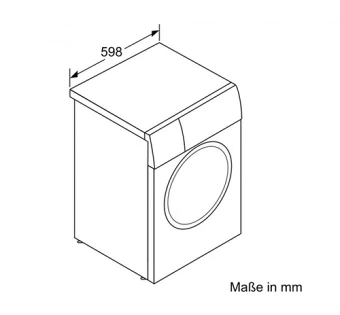 Стиральная машина BOSCH WGB256A0ME
