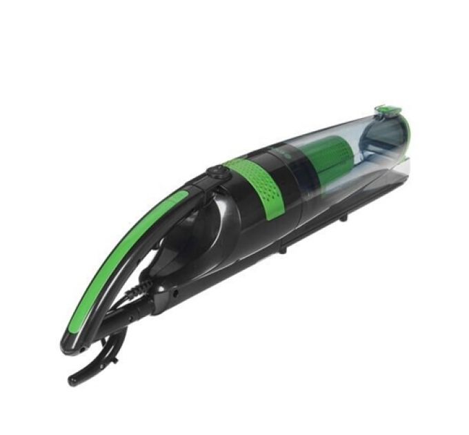 Вертикальный пылесос циклонного типа Endever SkyClean VC-292,черный/зеленый, мощность 650 Вт, циклонная система фильтрации, 2 в1 вертикальный и ручной
