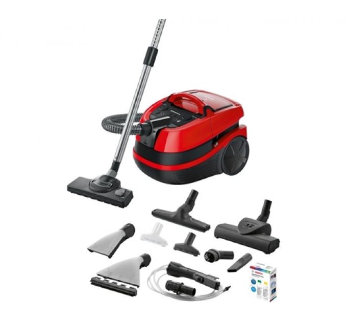 Пылесос Bosch BWD421PET красный
